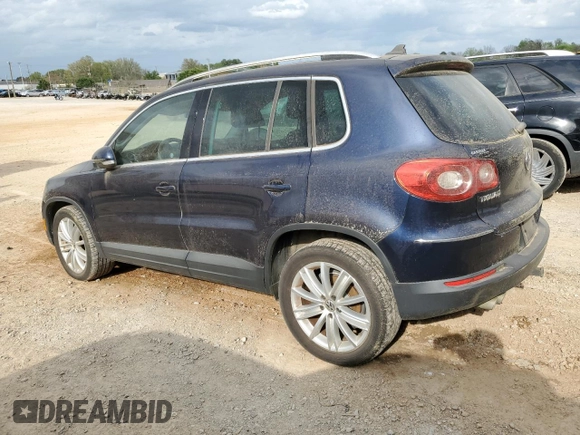 2011 Volkswagen Tiguan S with VIN WVGAV7AX0BW558615, listed as a Copart auction lot 51832635 with Not provided miles and Clean title. Bid and sale history available at DreamBid. Image 2.