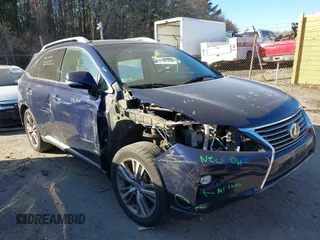 2015 Lexus RX 350 with VIN 2T2ZK1BA2FC180136, listed as a IAAI auction lot 41271416 with 136,991 mi miles and . Bid and sale history available at DreamBid. Image 1.