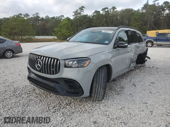 2024 Mercedes-Benz GLS 63 AMG with VIN 4JGFF8KE9RA930014, listed as a Copart auction lot 82650714 with 18,126 mi miles and Clean Title. Bid and sale history available at DreamBid. Image 1.