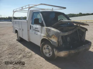 2007 GMC Savana Commercial C6Y SRW with VIN 1GDHG31U571241621, listed as a Copart auction lot 71527434 with Not Provided miles and Salvage Title. Bid and sale history available at carsss.com. Image 4.