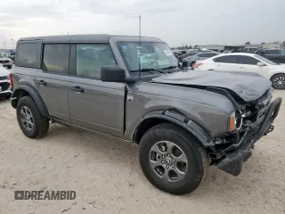 2022 Ford Bronco with VIN 1FMDE5BH7NLB66388, listed as a Copart auction lot 60559515 with 26,468 mi miles and Salvage title. Bid and sale history available at DreamBid. Image 4.