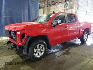2025 Chevrolet Silverado 1500 LT with VIN 1GCUKDED1SZ131967, listed as a Copart auction lot 89317255 with 7,896 mi miles and Clean Title. Bid and sale history available at DreamBid. Image 1.