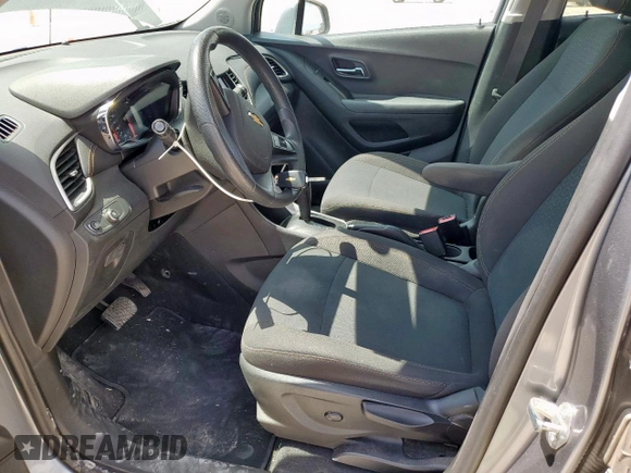2020 Chevrolet Trax LS with VIN 3GNCJKSB9LL155083, listed as a Copart auction lot 61875195 with 88,417 mi miles and Salvage title. Bid and sale history available at DreamBid. Image 7.