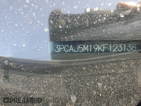 2019 Infiniti QX50 Luxe with VIN 3PCAJ5M19KF123138, listed as a Copart auction lot 61367315 with 117,826 mi miles and Salvage title. Bid and sale history available at DreamBid. Image 12.