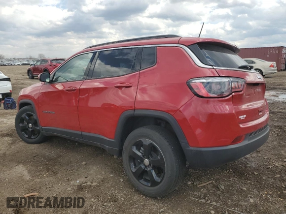 2021 Jeep Compass Latitude with VIN 3C4NJCBB0MT502048, listed as a Copart auction lot 50413735 with 30,251 mi miles and Salvage title. Bid and sale history available at DreamBid. Image 2.