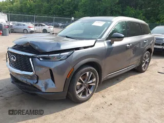 2023 Infiniti QX60 Luxe z VIN 5N1DL1FSXPC359769, wystawiony jako IAAI lot #42389617 z przebiegiem 32 281 mil mil oraz . Historia ofert i sprzedaży dostępna na DreamBid. Obrazek 17.