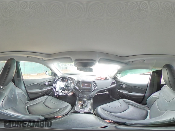 2021 Jeep Cherokee Latitude Lux with VIN 1C4PJLMX4MD144508, listed as a Copart auction lot 55473625 with 65,842 mi miles and Salvage title. Bid and sale history available at DreamBid. Image 15.