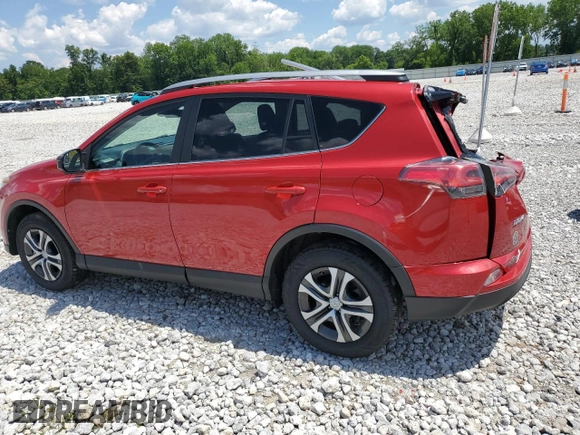 2017 Toyota RAV4 LE with VIN 2T3BFREV1HW631346, listed as a Copart auction lot 63365235 with 88,460 mi miles and Salvage title. Bid and sale history available at DreamBid. Image 2.