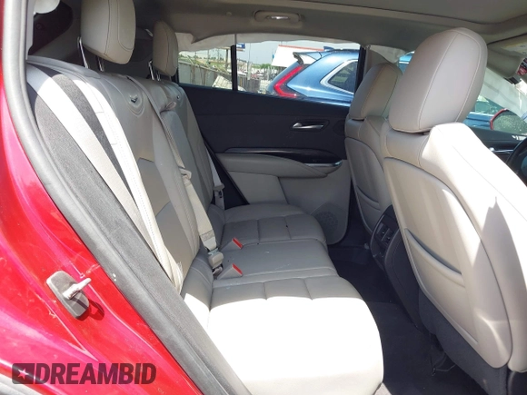 2019 Cadillac XT4 FWD Premium Luxury with VIN 1GYFZCR49KF207634, listed as a IAAI auction lot 42256021 with 67,481 mi miles and . Bid and sale history available at DreamBid. Image 8.