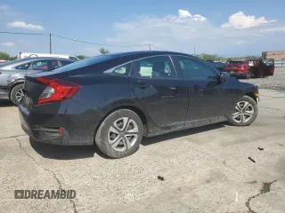 2017 Honda Civic LX with VIN 2HGFC2F5XHH510364, listed as a Copart auction lot 55491735 with 83,520 mi miles and Salvage Title. Bid and sale history available at DreamBid. Image 3.