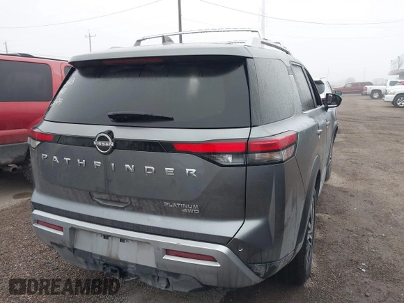 2023 Nissan Pathfinder Platinum с VIN 5N1DR3DJ4PC223917, выставлен на аукционе IAAI как лот 41435859 с пробегом 40 019 миль миль и . История ставок и продаж доступна на DreamBid. Изображение 4.