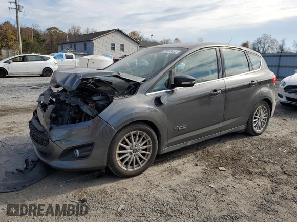 2016 Ford C-Max Energi SEL with VIN 1FADP5CU6GL103012, listed as a Copart auction lot 75143423 with 0 mi miles. Bid and sale history available at carsss.com. Image 1.