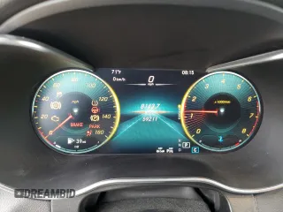 2020 Mercedes-Benz GLC 300 with VIN W1N0G8DB4LF802826, listed as a Copart auction lot 66197315 with 59,211 mi miles and Salvage title. Bid and sale history available at DreamBid. Image 9.
