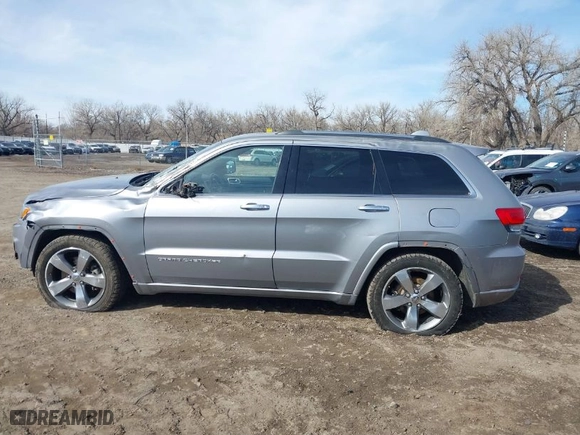 2014 Jeep Grand Cherokee Overland with VIN 1C4RJFCT8EC246264, listed as a IAAI auction lot 41692795 with 197,851 mi miles. Bid and sale history available at carsss.com. Image 14.