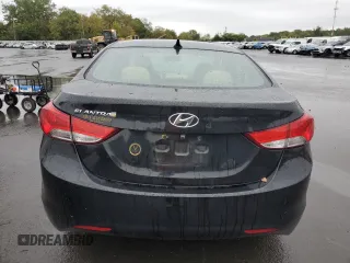 2013 Hyundai Elantra GLS with VIN 5NPDH4AE1DH197023, listed as a Copart auction lot 45961625 with 129,589 mi miles and Salvage title. Bid and sale history available at DreamBid. Image 6.