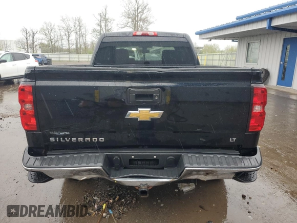 2015 Chevrolet Silverado 1500 LT with VIN 1GCVKREH2FZ149100, listed as a Copart auction lot 55405395 with 186,341 mi miles and Salvage Title. Bid and sale history available at DreamBid. Image 6.