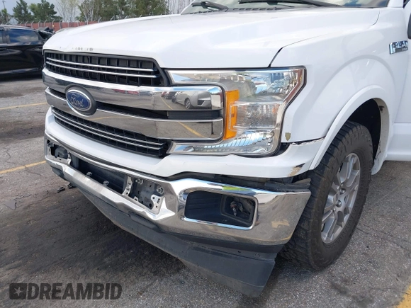 2018 Ford F-150 XL with VIN 1FTEW1CP4JKD21371, listed as a IAAI auction lot 41749582 with 190,321 mi miles. Bid and sale history available at carsss.com. Image 6.
