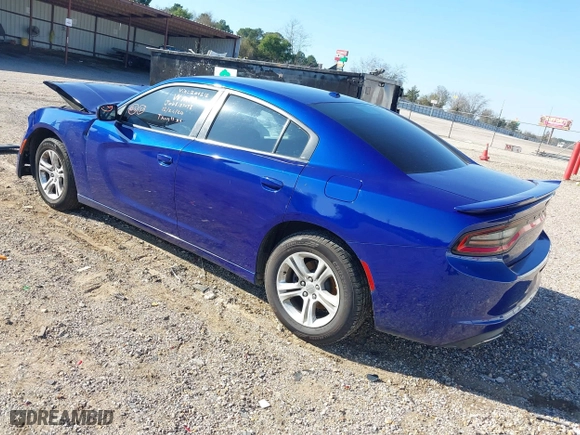 2018 Dodge Charger SXT with VIN 2C3CDXBG1JH206515, listed as a IAAI auction lot 41218675 with 224,370 mi miles. Bid and sale history available at carsss.com. Image 3.
