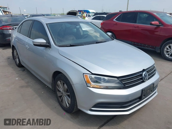 2016 Volkswagen Jetta Sedan 1.4T SE with VIN 3VWD67AJXGM319278, listed as a IAAI auction lot 41954099 with 92,614 mi miles. Bid and sale history available at carsss.com. Image 1.