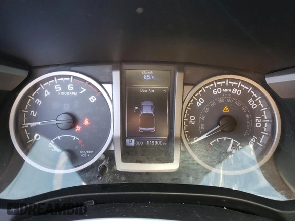 2017 Toyota Tacoma SR5 with VIN 3TMAZ5CN0HM047486, listed as a Copart auction lot 56346925 with 119,900 mi miles and Salvage Title. Bid and sale history available at DreamBid. Image 9.
