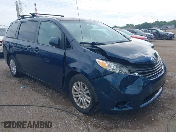 2011 Toyota Sienna XLE AAS with VIN 5TDYK3DC6BS045303, listed as a IAAI auction lot 42515203 with 205,904 mi miles and . Bid and sale history available at DreamBid. Image 1.