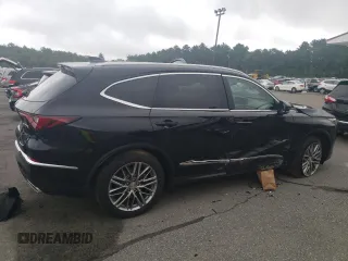 2024 Acura MDX Advance with VIN 5J8YE1H89RL022239, listed as a Copart auction lot 65220594 with Not provided miles and Non repairable. Bid and sale history available at DreamBid. Image 3.