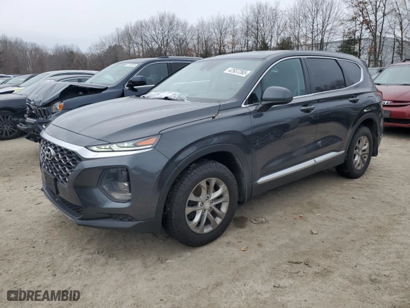 2020 Hyundai Santa Fe SE with VIN 5NMS2CAD2LH275623, listed as a Copart auction lot 42937265 with 89,553 mi miles and Salvage Title. Bid and sale history available at carsss.com. Image 1.