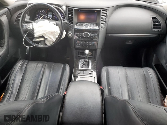2017 Infiniti QX70 z VIN JN8CS1MW6HM414016, wystawiony jako Copart lot #57485265 z przebiegiem 102 017 mil mil oraz Szkoda całkowita • Salvage title. Historia ofert i sprzedaży dostępna na DreamBid. Obrazek 8.
