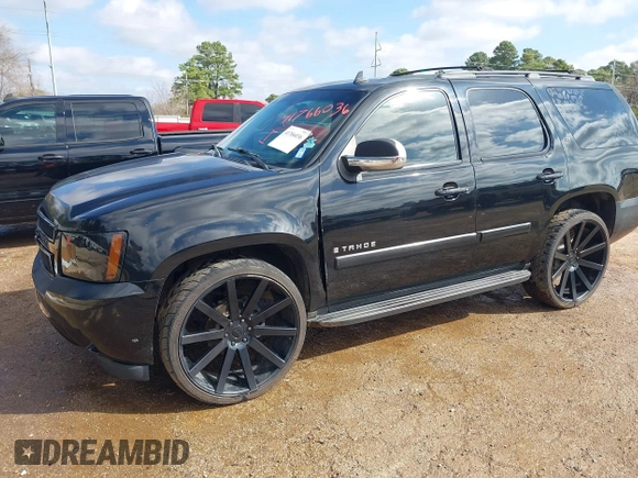 2007 Chevrolet Tahoe LTZ with VIN 1GNFC13J57R353424, listed as a IAAI auction lot 41766036 with 238,272 mi miles and . Bid and sale history available at DreamBid. Image 2.