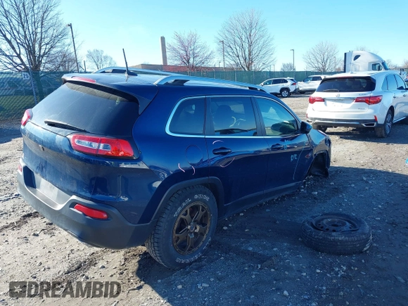 2018 Jeep Cherokee Latitude Plus with VIN 1C4PJMLX2JD545901, listed as a IAAI auction lot 41772981 with Not Provided miles. Bid and sale history available at carsss.com. Image 4.