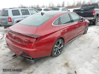 2023 Hyundai Sonata SEL Plus with VIN KMHL44J2XPA335792, listed as a IAAI auction lot 41636577 with 12,279 mi miles. Bid and sale history available at carsss.com. Image 4.