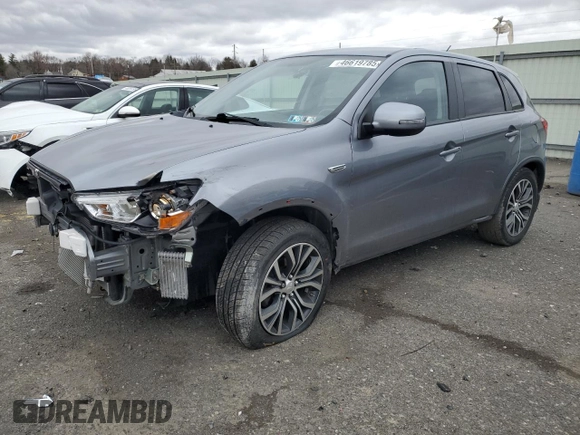 2016 Mitsubishi Outlander Sport 2.4 ES with VIN JA4AR3AW6GZ050481, listed as a Copart auction lot 46619785 with 93,935 mi miles and Salvage Title. Bid and sale history available at carsss.com. Image 1.