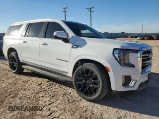 2023 GMC Yukon XL SLT with VIN 1GKS2GKT0PR253221, listed as a Copart auction lot 80070544 with 40,326 mi miles and Salvage Title. Bid and sale history available at carsss.com. Image 4.