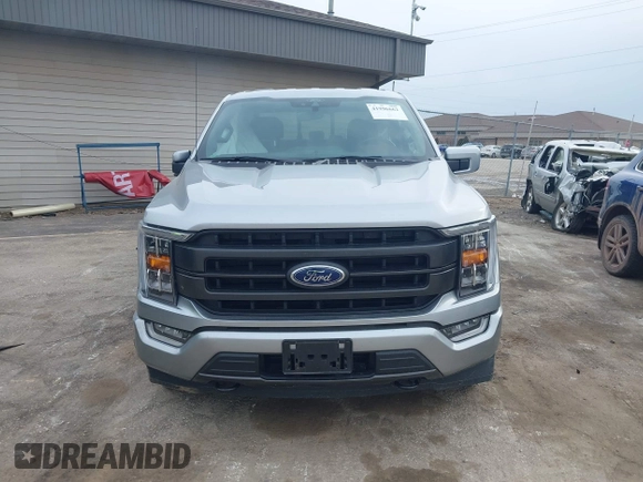 2021 Ford F-150 XL with VIN 1FTFW1E84MFA24558, listed as a IAAI auction lot 41996662 with 54,342 mi miles. Bid and sale history available at carsss.com. Image 12.