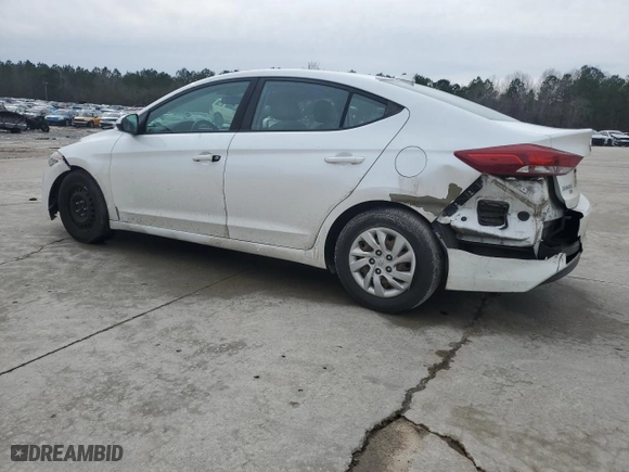 2017 Hyundai Elantra SE with VIN 5NPD74LF7HH079959, listed as a Copart auction lot 45161265 with 128,967 mi miles and Salvage Title. Bid and sale history available at carsss.com. Image 2.