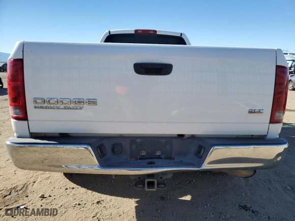 2003 Dodge Ram 2500 ST with VIN 3D7KA28663G711735, listed as a Copart auction lot 84006974 with 222,126 mi miles and Salvage Title. Bid and sale history available at carsss.com. Image 6.