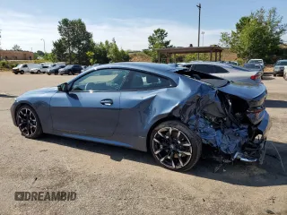2025 BMW 4 Series 430i with VIN WBA43DA02SCT09580, listed as a Copart auction lot 61768505 with 3,051 mi miles and Salvage title. Bid and sale history available at DreamBid. Image 2.
