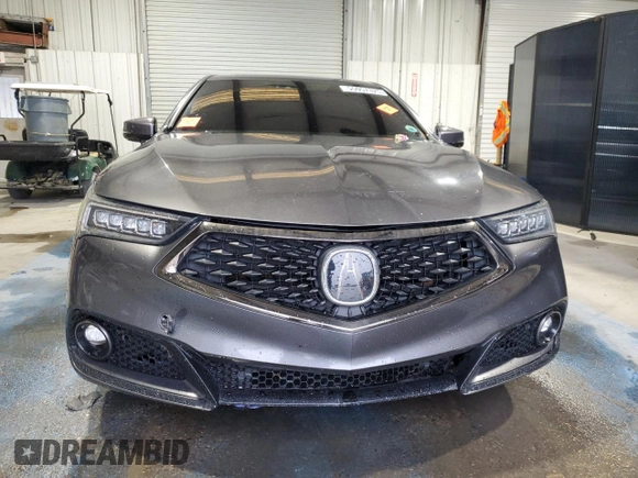 2020 Acura TLX w/A-Spec Pkg with VIN 19UUB1F6XLA000519, listed as a Copart auction lot 55957325 with Not provided miles and Non repairable. Bid and sale history available at DreamBid. Image 5.