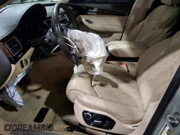 2017 Audi A8 Sport with VIN WAU43AFD5HN017798, listed as a Copart auction lot 41431545 with 128,975 mi miles and Clean title. Bid and sale history available at DreamBid. Image 7.
