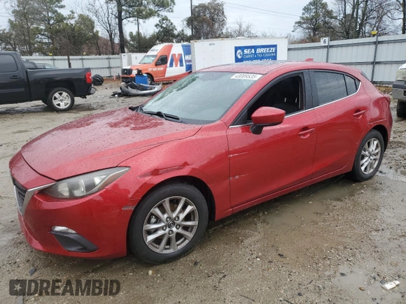 2014 Mazda 3 i Grand Touring with VIN JM1BM1M70E1137547, listed as a Copart auction lot 43089535 with 145,063 mi miles and Salvage Title. Bid and sale history available at DreamBid. Image 1.