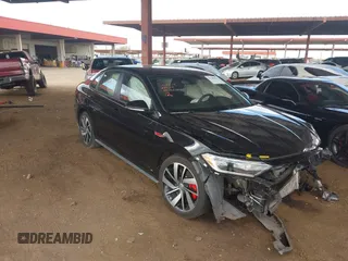 2021 Volkswagen Jetta GLI S with VIN 3VW6T7BU3MM035898, listed as a IAAI auction lot 41589819 with 39,840 mi miles and . Bid and sale history available at DreamBid. Image 1.