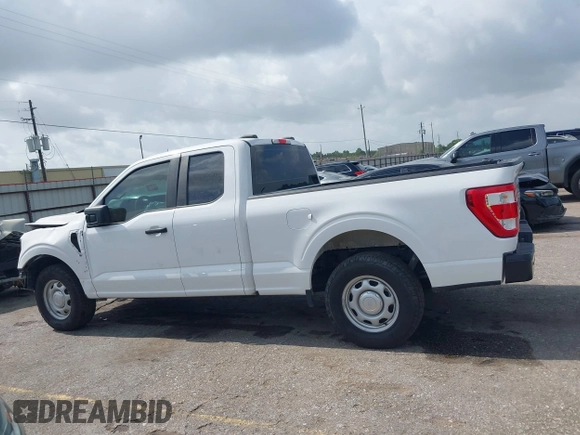 2023 Ford F-150 XL with VIN 1FTEX1C53PKE18890, listed as a IAAI auction lot 42341574 with 50,977 mi miles and . Bid and sale history available at DreamBid. Image 14.