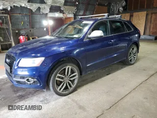 2014 Audi SQ5 Premium Plus with VIN WA1CGAFP7EA049629, listed as a Copart auction lot 65639384 with 151,696 mi miles and Salvage Title. Bid and sale history available at carsss.com. Image 1.