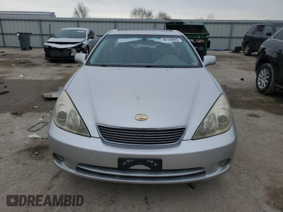 2006 Lexus ES 350 with VIN JTHBA30G565173186, listed as a Copart auction lot 48169865 with 230,495 mi miles and Salvage Title. Bid and sale history available at DreamBid. Image 5.