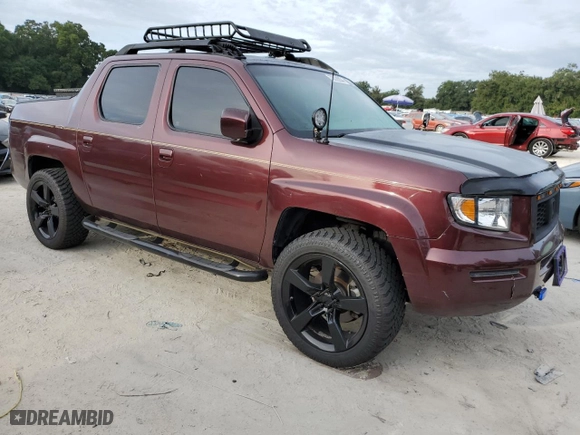 2007 Honda Ridgeline RTS with VIN 2HJYK16417H521999, listed as a Copart auction lot 73028934 with 151,321 mi miles and Salvage Title. Bid and sale history available at carsss.com. Image 4.