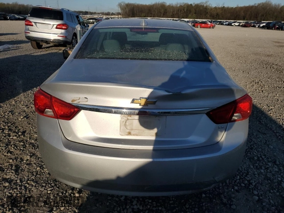 2015 Chevrolet Impala LS with VIN 2G11Z5SLXF9242980, listed as a Copart auction lot 50180015 with 152,762 mi miles and Salvage Title. Bid and sale history available at DreamBid. Image 6.