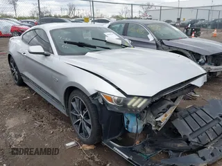 2016 Ford Mustang GT with VIN 1FA6P8CF0G5332186, listed as a IAAI auction lot 42045145 with 120,514 mi miles. Bid and sale history available at carsss.com. Image 1.