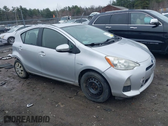2012 Toyota Prius One with VIN JTDKDTB32C1506109, listed as a IAAI auction lot 41934981 with 276,982 mi miles. Bid and sale history available at carsss.com. Image 1.