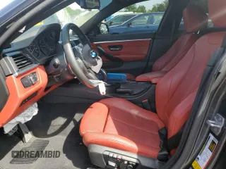 2015 BMW 4 Series 435i xDrive with VIN WBA4B3C51FGV48297, listed as a Copart auction lot 60950394 with 105,509 mi miles and Salvage Title. Bid and sale history available at DreamBid. Image 7.