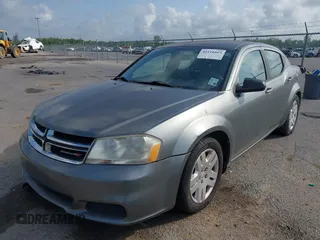 2013 Dodge Avenger SE with VIN 1C3CDZAB2DN637426, listed as a IAAI auction lot 42116863 with 95,597 mi miles. Bid and sale history available at carsss.com. Image 2.